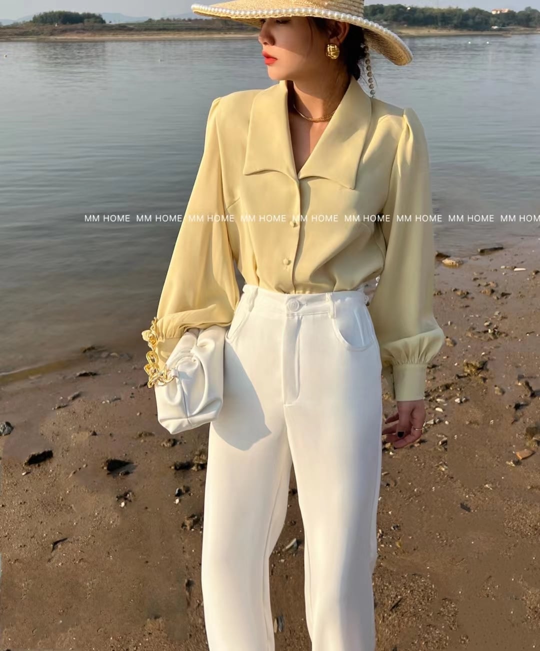 チェルシーカラーブラウス　AJ42441-906