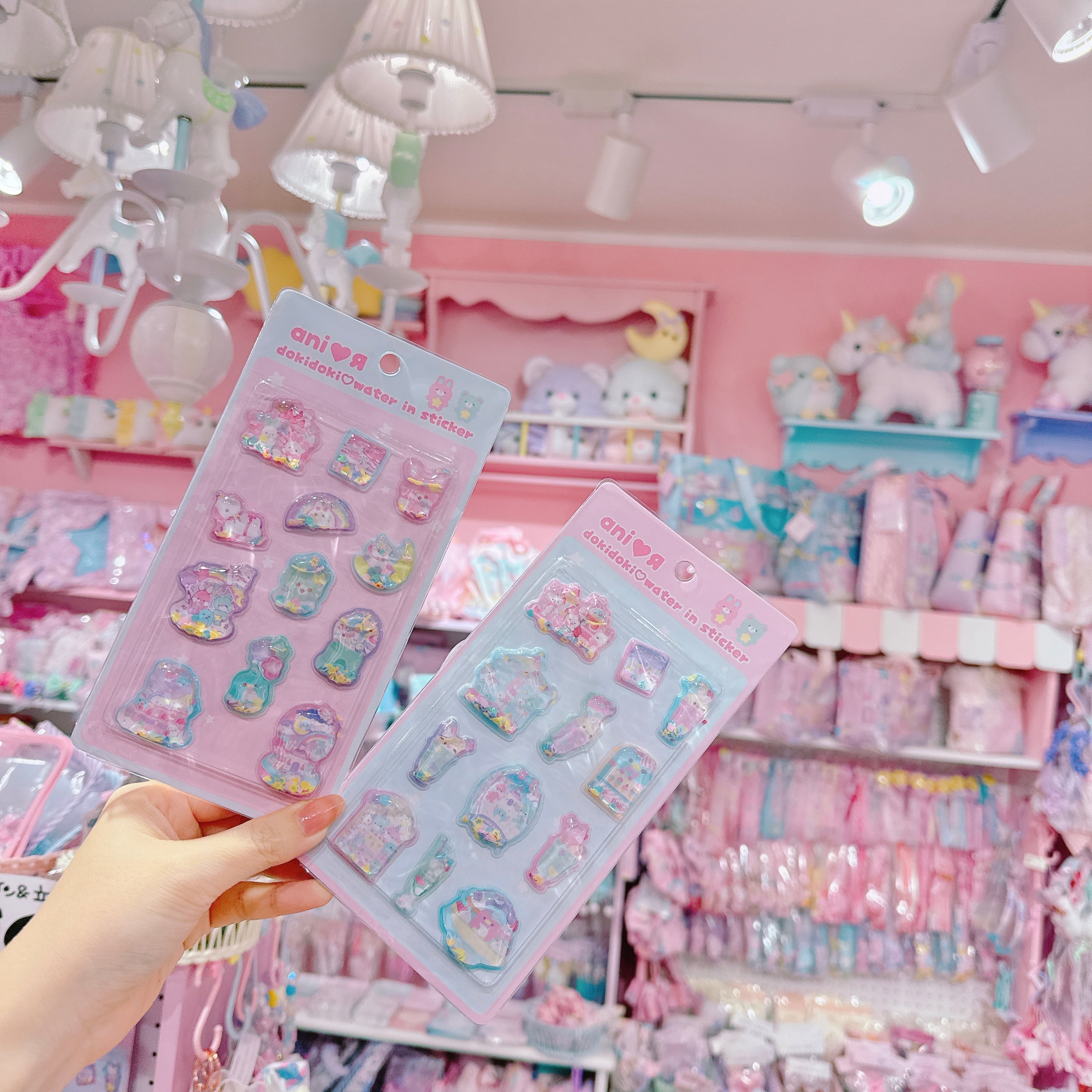 ウォーターインステッカー２種セット