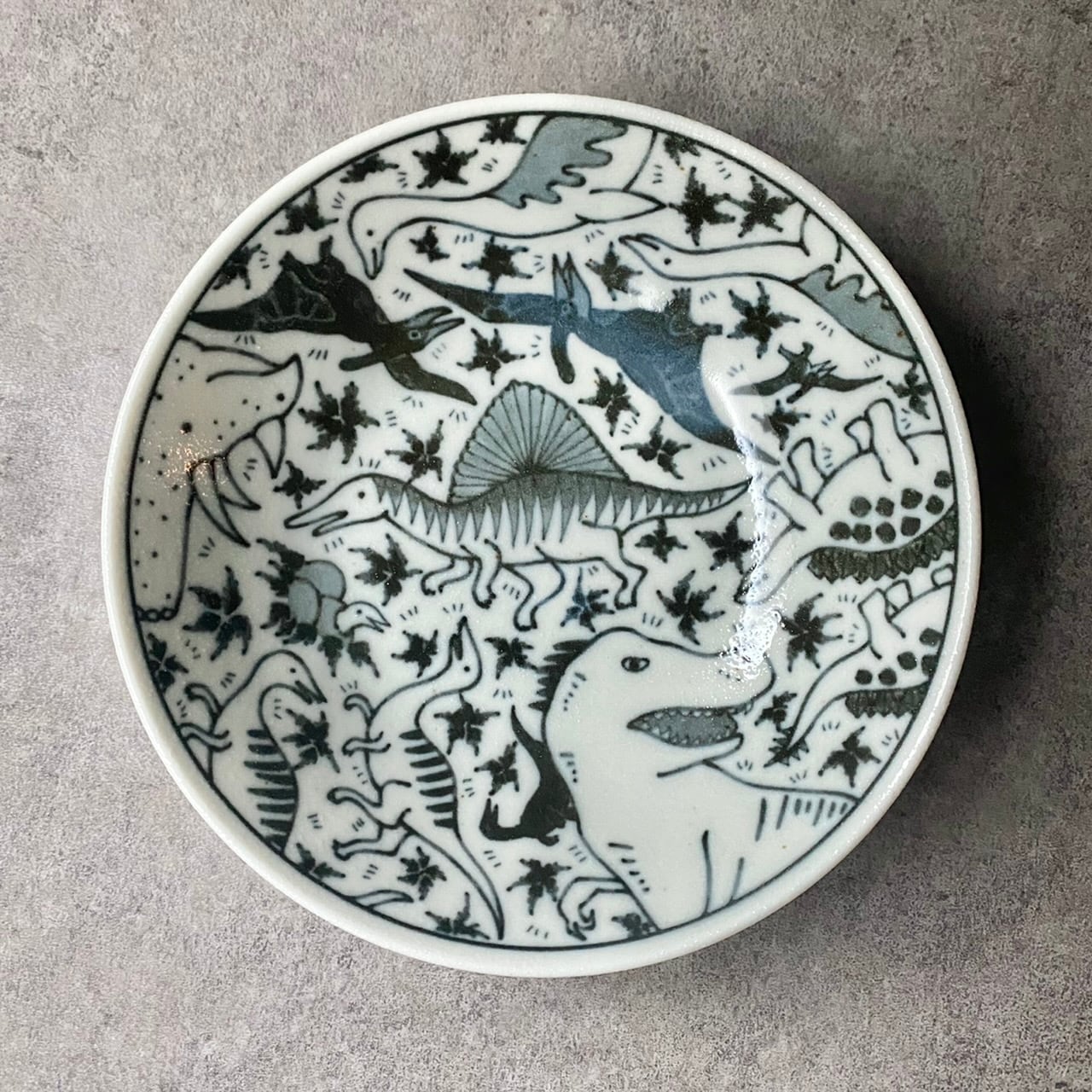 いきものずかん 小ぶりな深皿 13.8cm | 瀬尾商店