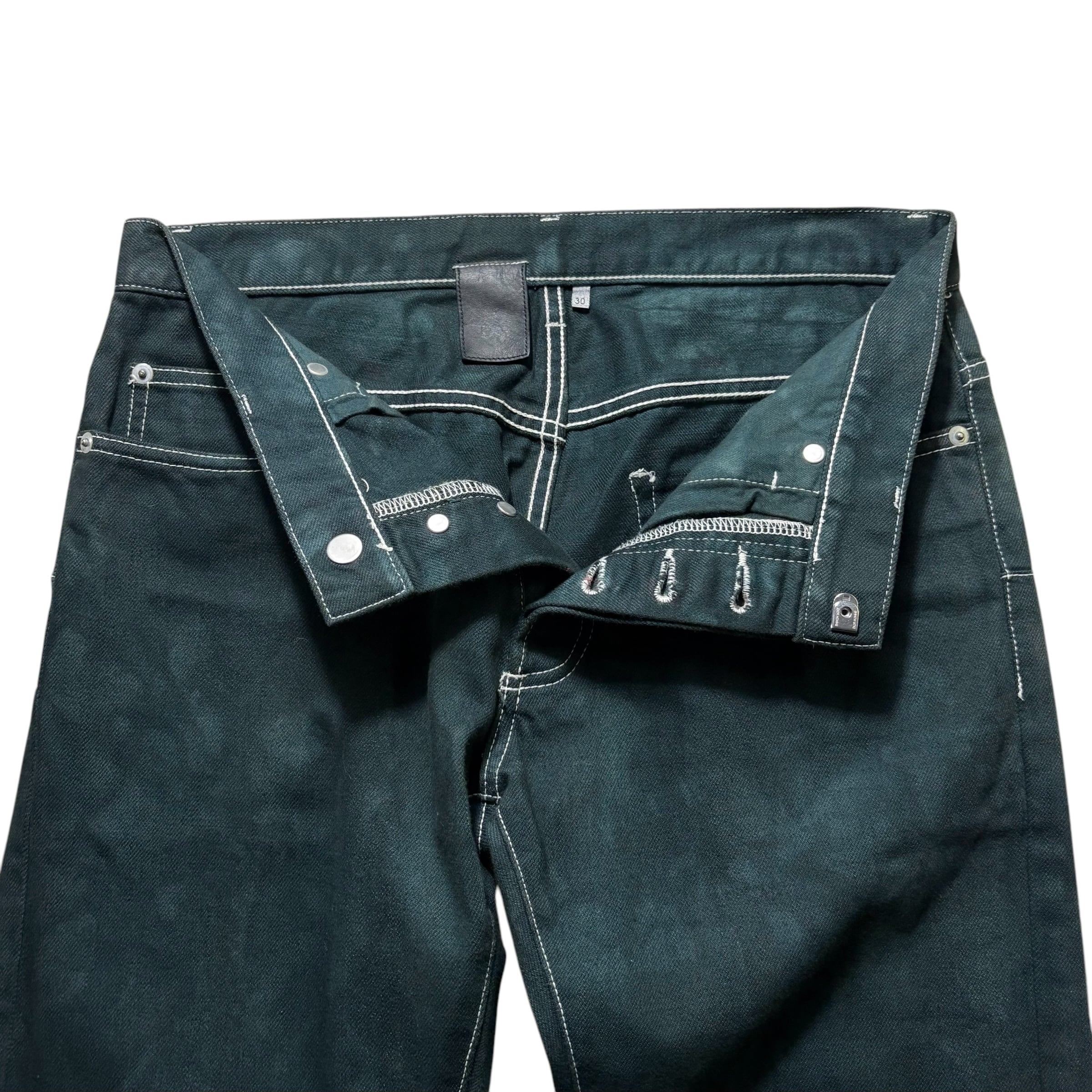 DIOR HOMME bleach denim pants | NOIR ONLINE