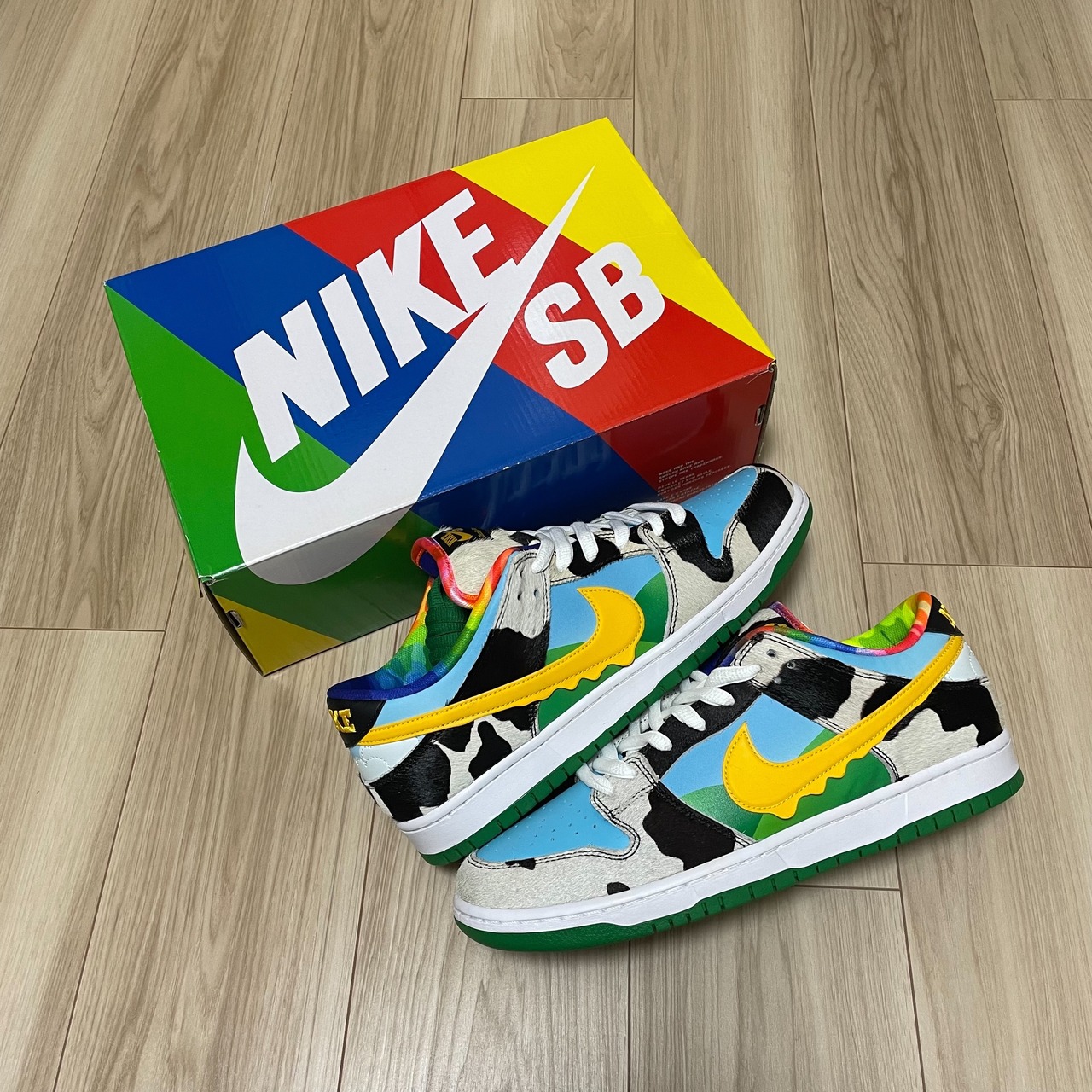 ×BEN & JERRY'S SB DUNK LOW CHUNKY DUNKY CU3244-100