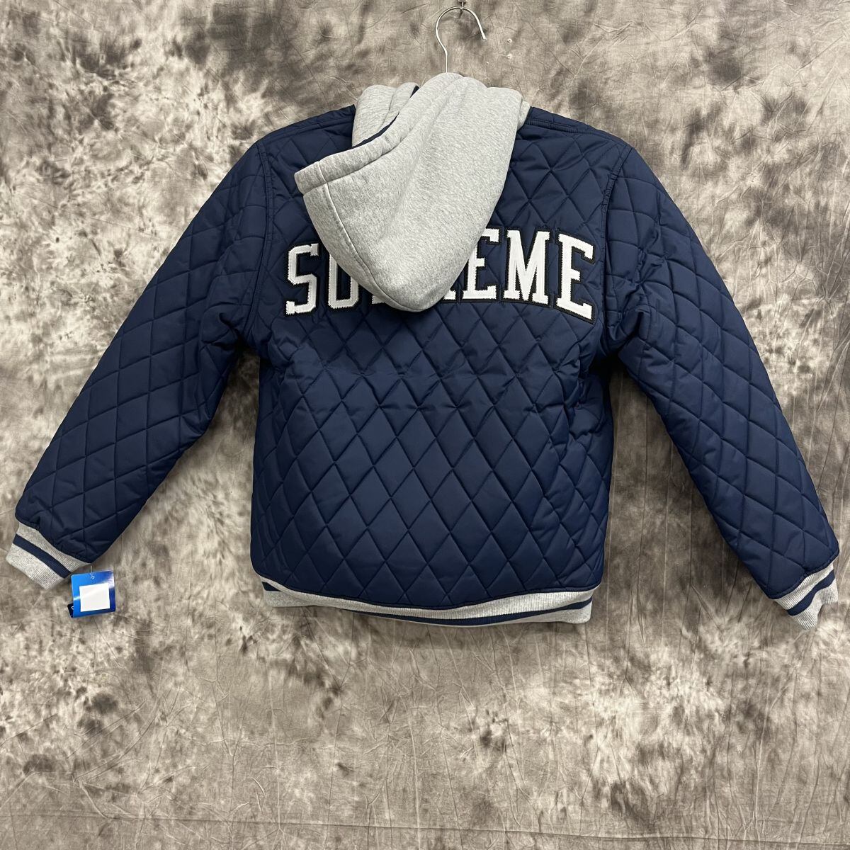 タグ付 Supreme 2-Tone Zip Up Jacket ネイビー L