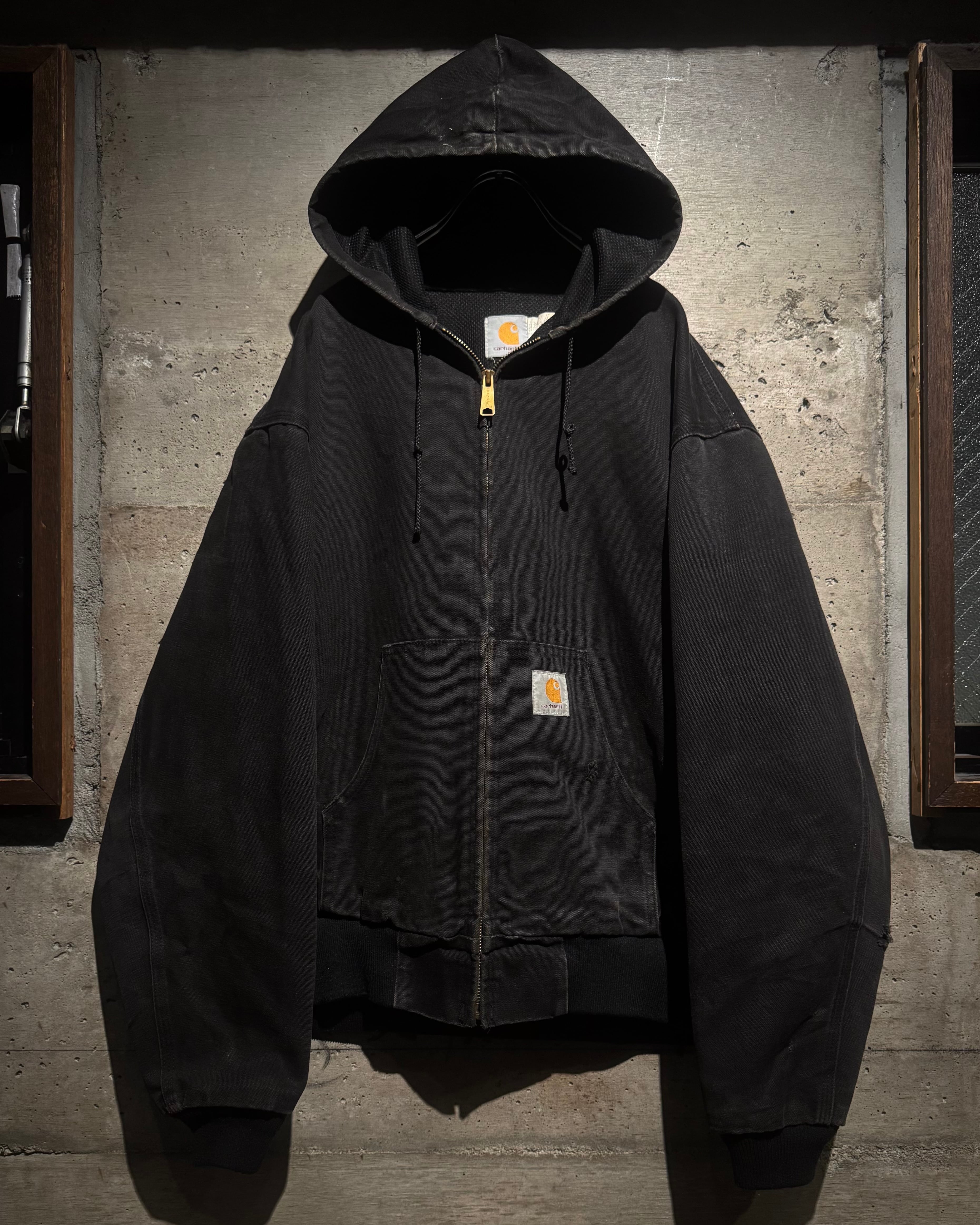 Caka】90's “Carhartt” “Star Tag” Good Aging Vintage Active Jacket