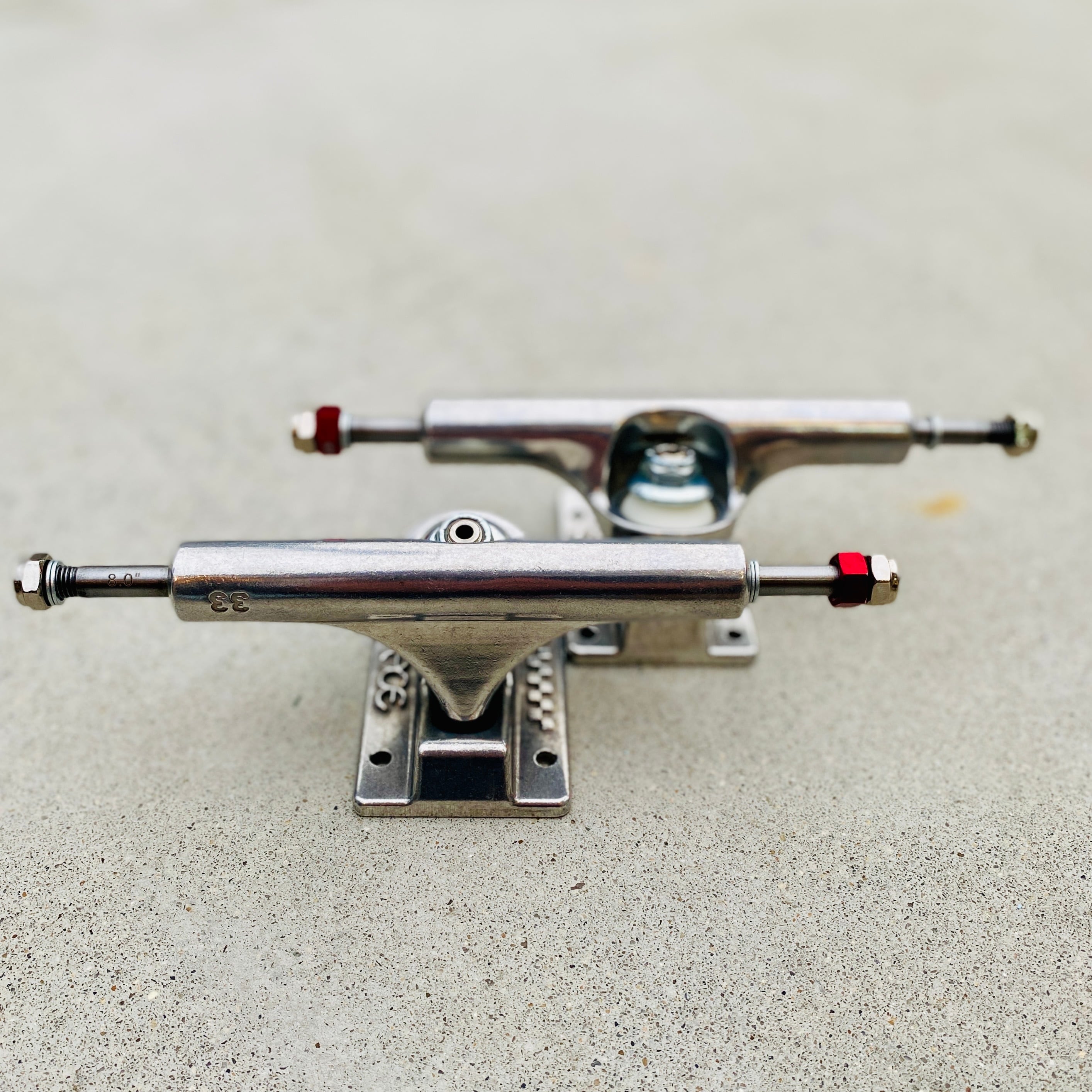 ace トラック33 hollow Ace ACE TRUCK エース トラック AF1 HOLLOW 33 HI シルバー