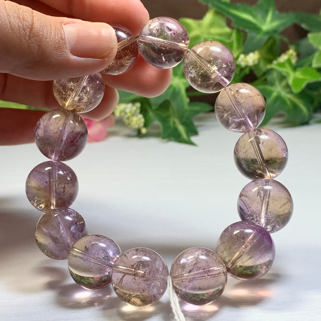 ボリビア産・美麗アメトリンブレスレット
