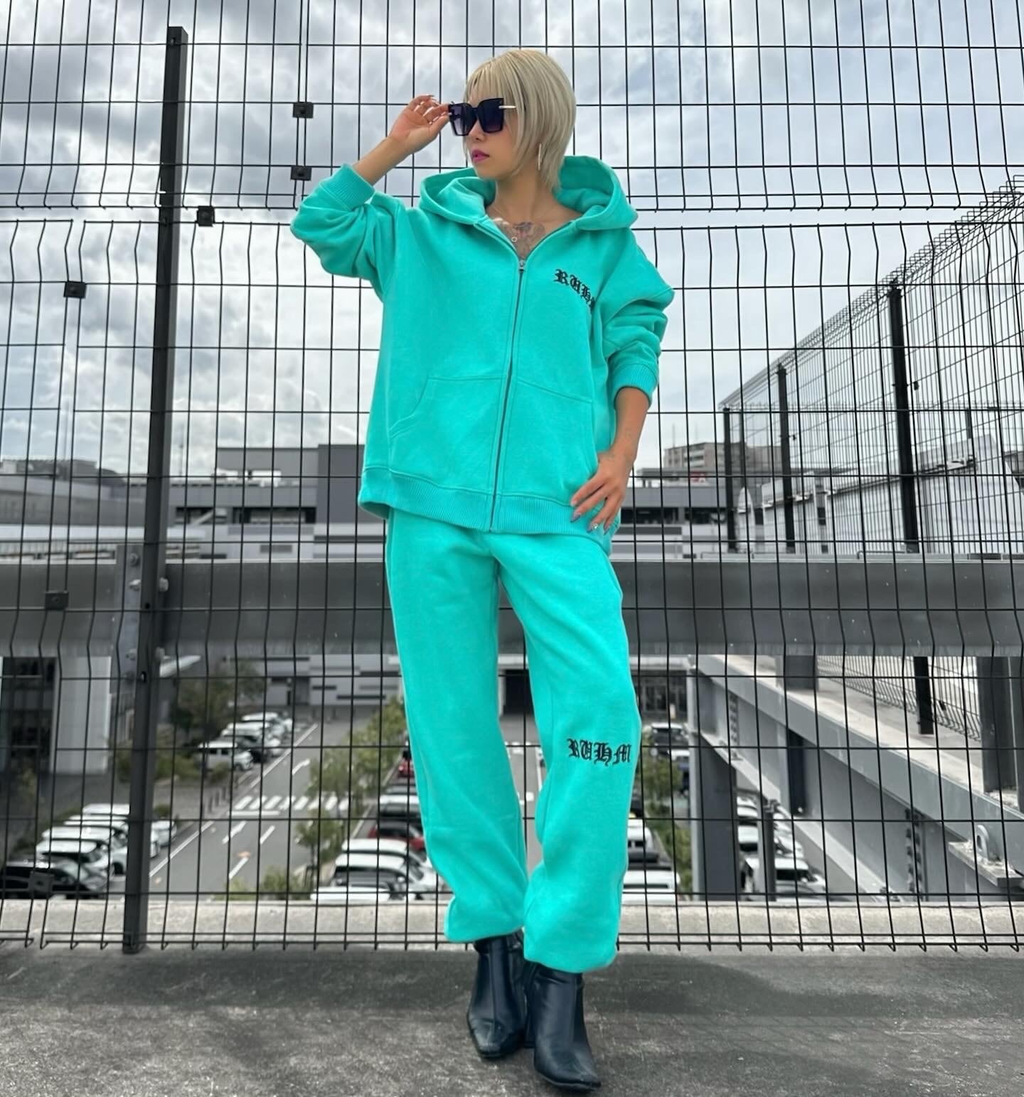 Ruhm リフレクター刺繍ロゴセットアップ 【公式通販】