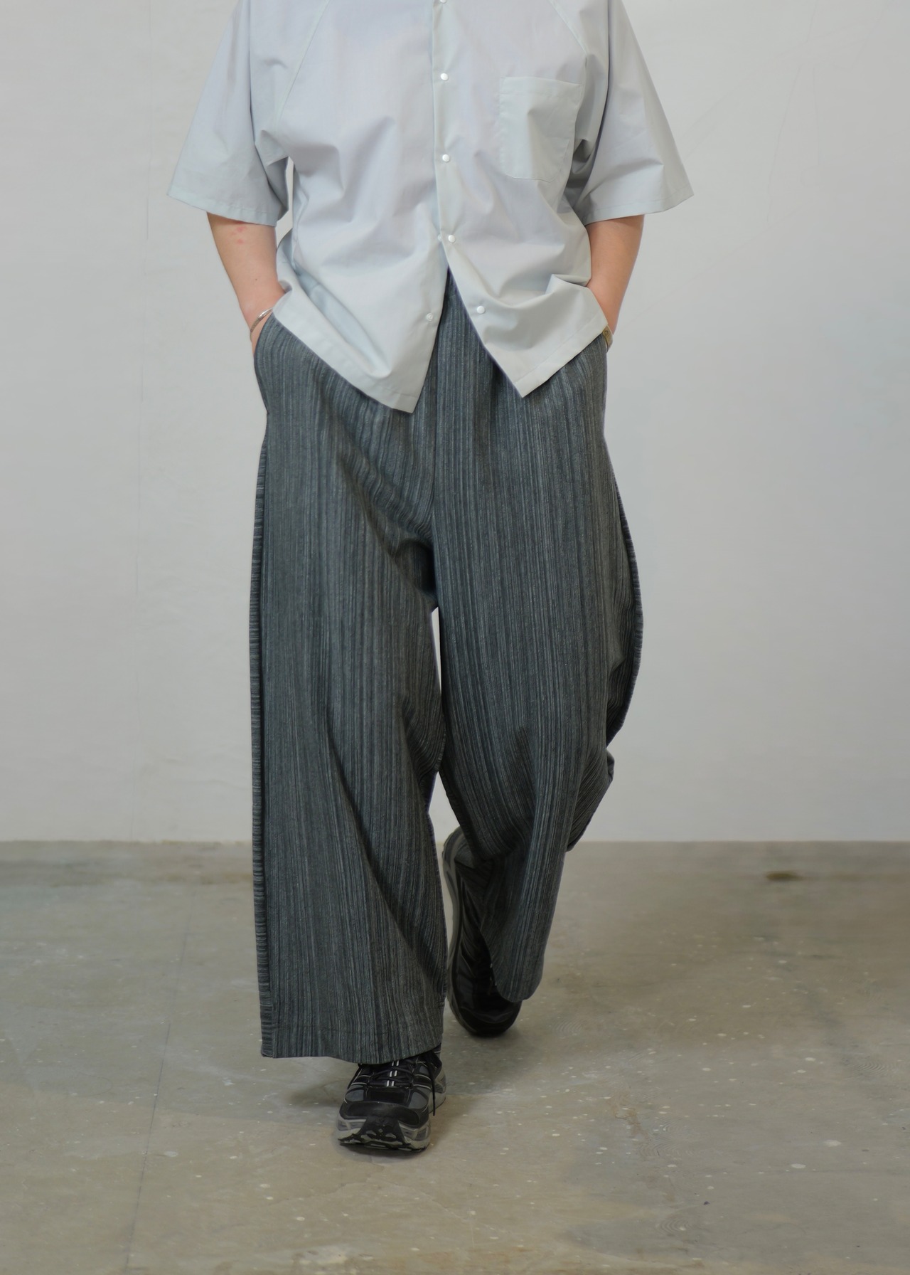 i'm here - UN(I)FORM : JERSEY PANTS /   gray