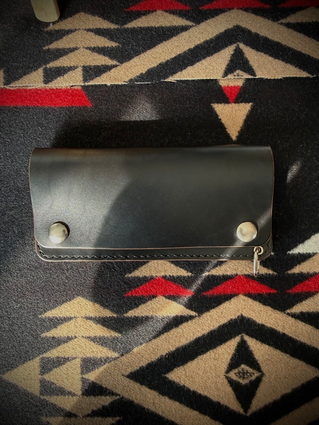DUSTY ROAD.CO Single Button Trucker Wallet