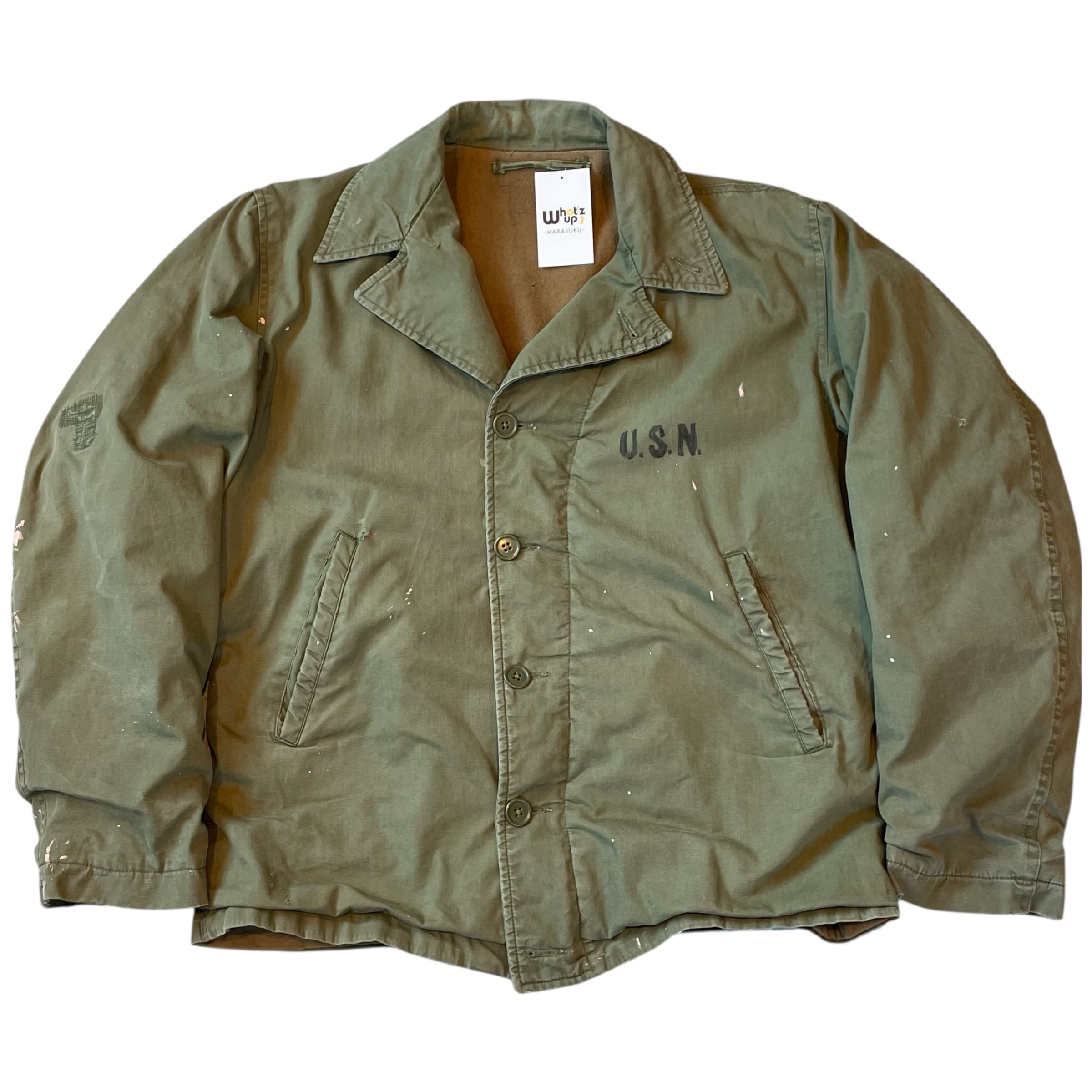Special!!! 1940s U.S.NAVY "N-4" Deck jacket