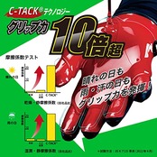 カッターズ (CUTTERS) バッティング グローブ 手袋 B444S パワーコントロール4.0 ソリッド 両手用 野球 ソフトボール M ホワイト