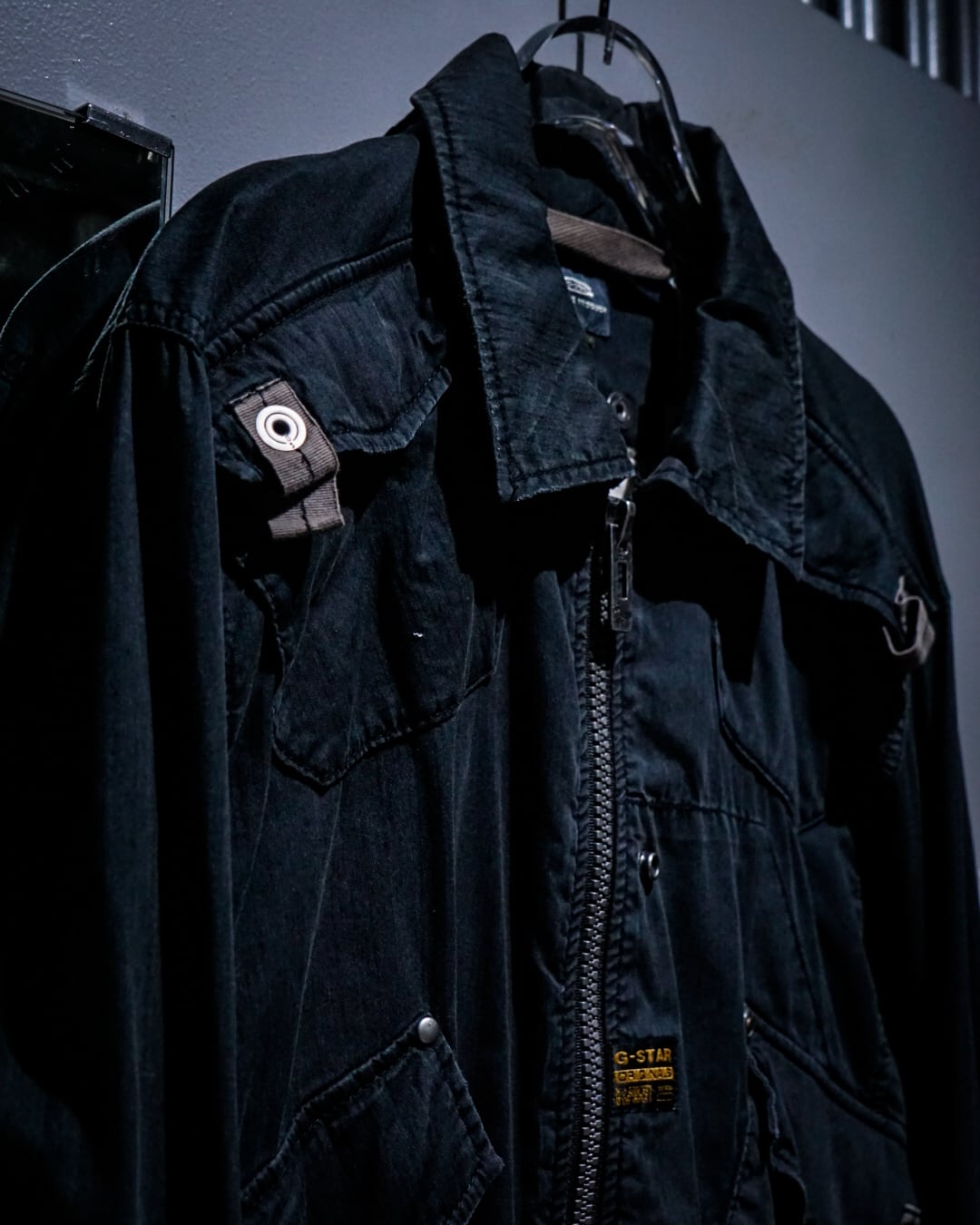 add (C) vintage】“G-STAR RAW” Various Gimmick Zip Up Jacket | Caka
