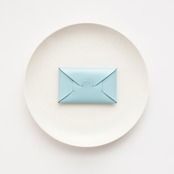 i ro se  SEAMLESS CARD CASE  "LT BLUE"  LIMITED EDITION