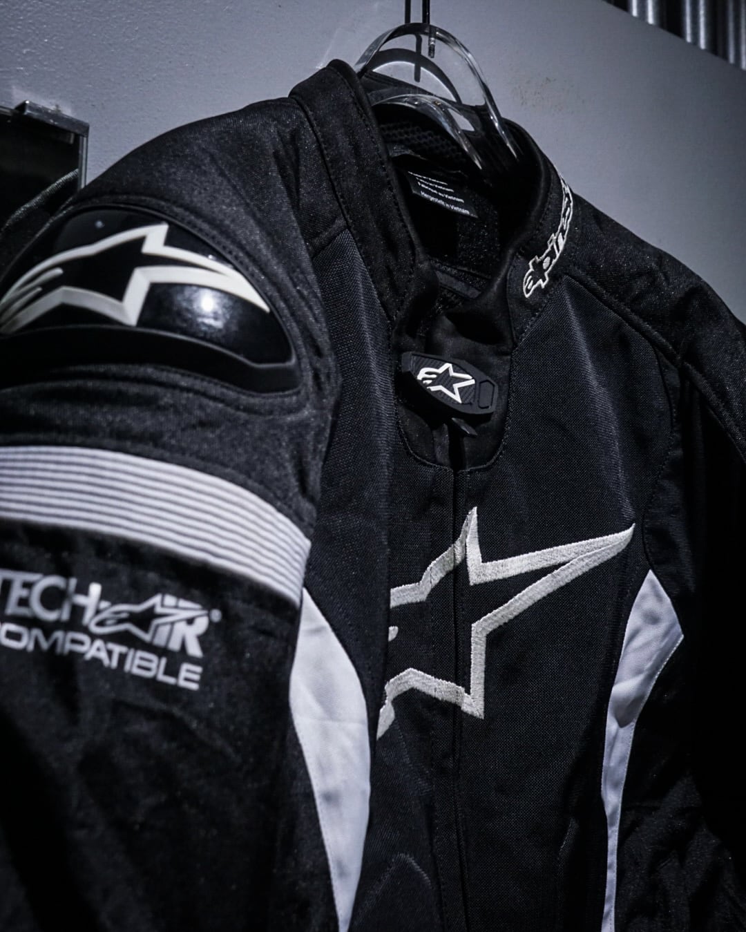 alpinestars TECH-AIR ジャケット add (C) vintage】“Alpinestars” TECH-AIR® Compatible Heavy Textile