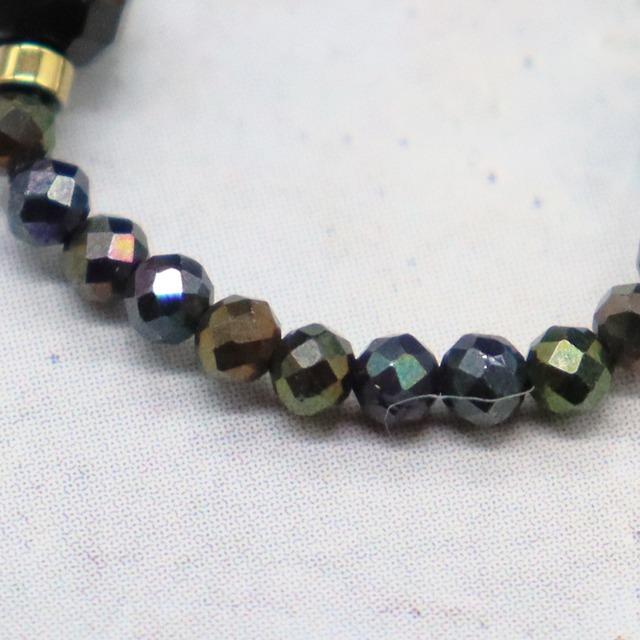 【Be Loved Turquoise】キングマンターコイズ×オニキス×ブラックスピネル リング