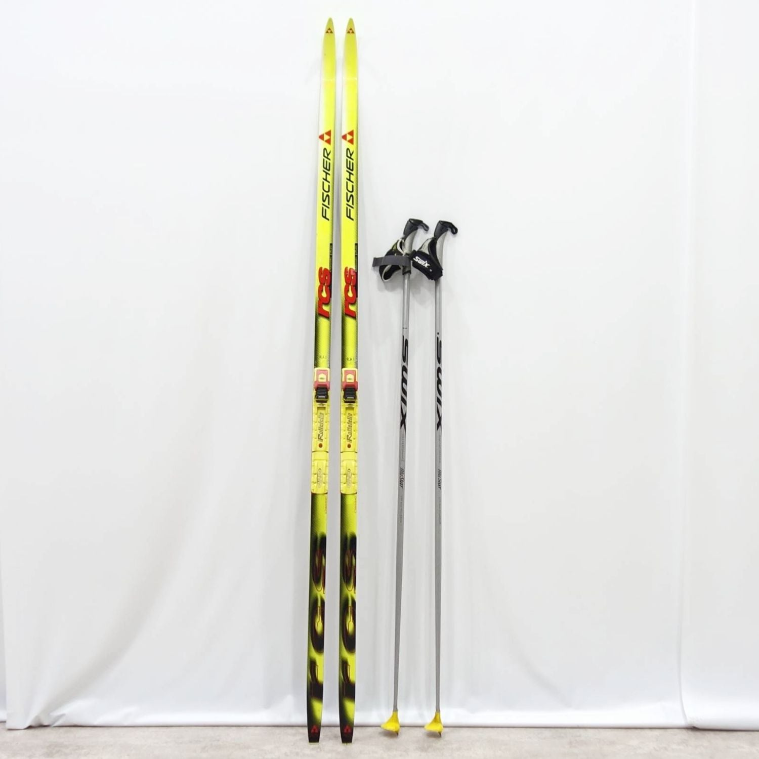 FISCHER クロスカントリースキー板 イエロー/ブラック　190cm FISCHER クロスカントリースキー板 イエロー/ブラック 190cm クロス