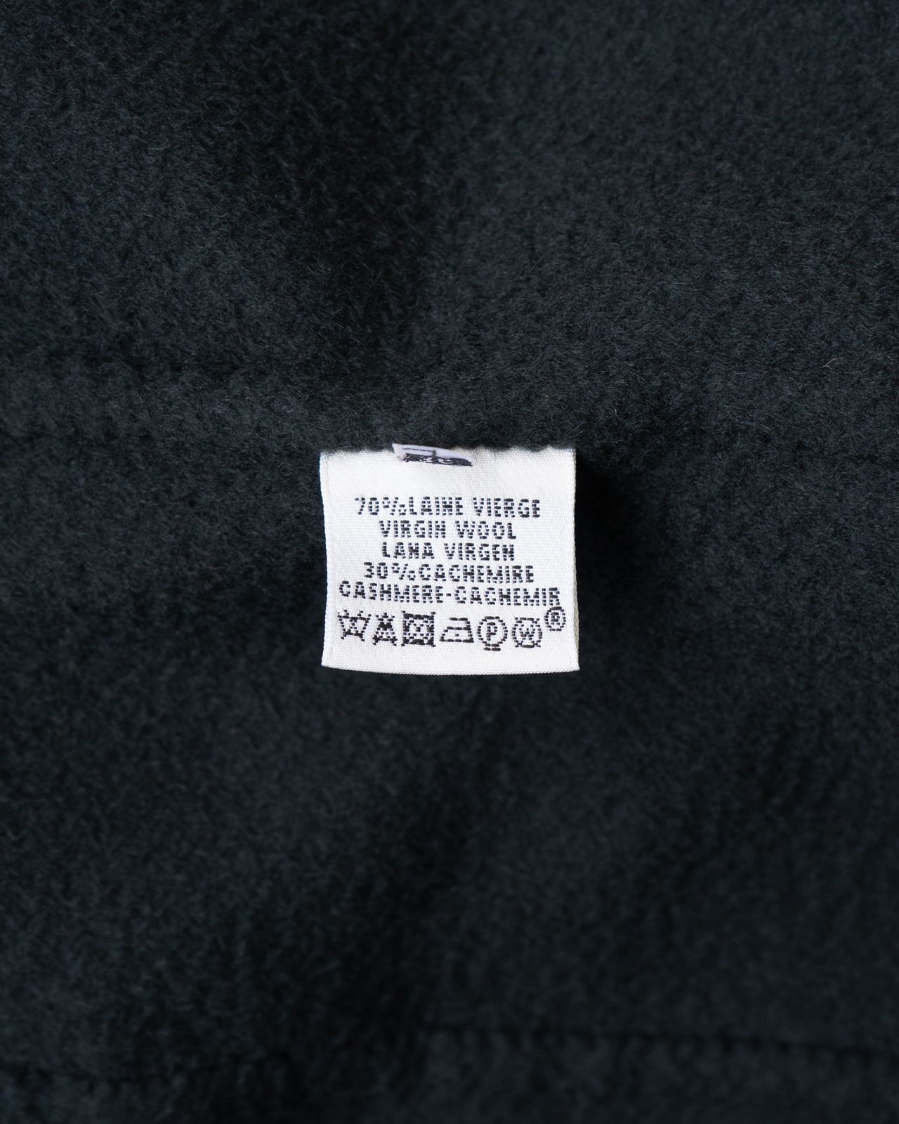 〈Hermès by martin margiela〉Belted collarless jacket