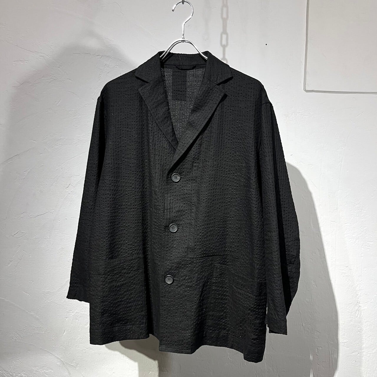 2016SS ISSEY MIYAKE MEN Linen 3B Tailored Jacket | VOLAR