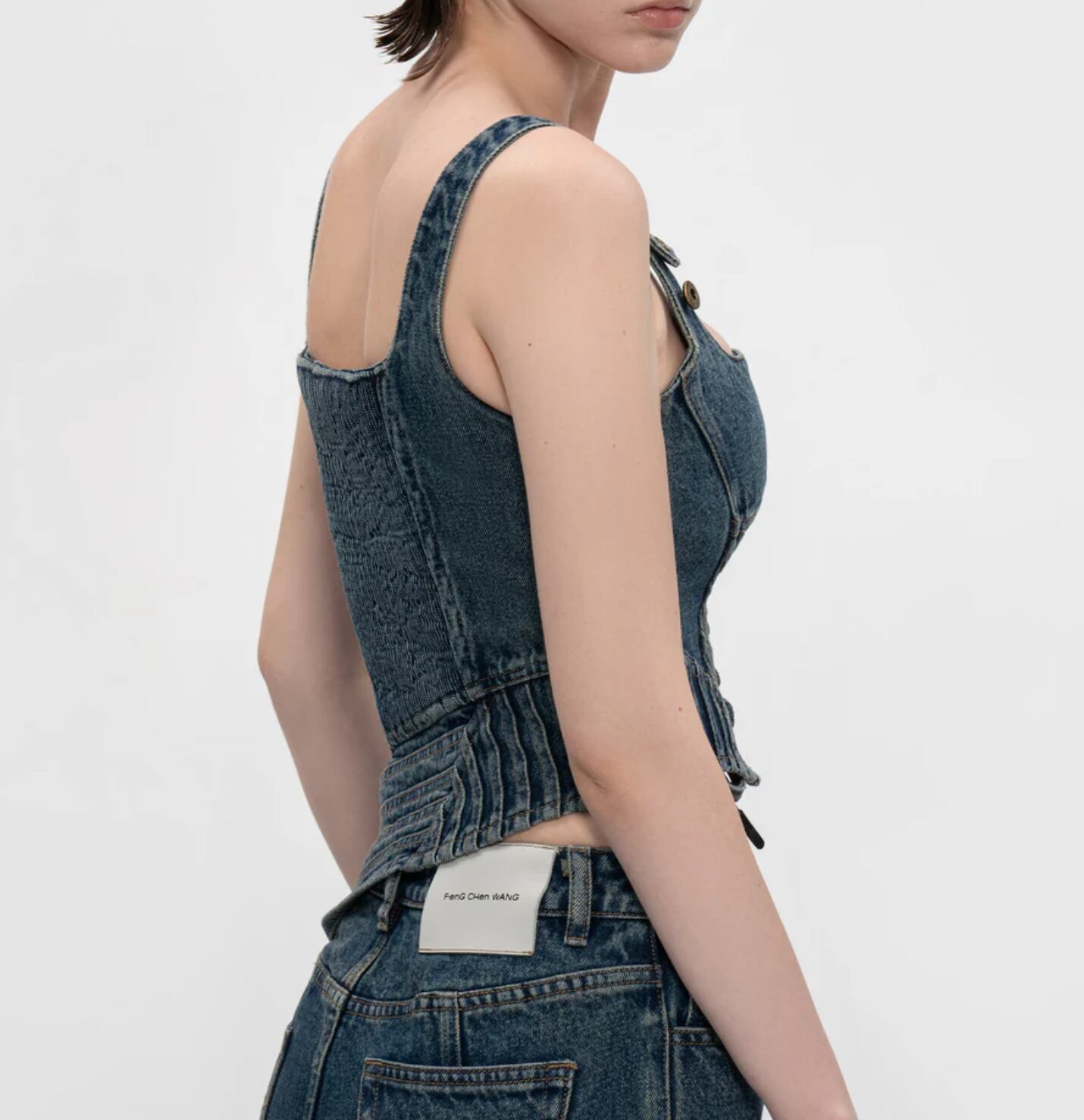 24AW】Feng Chen Wang フェンチェンワン / DENIM SEAMING 24AW】Feng Chen Wang フェンチェンワン / DENIM SEAMING