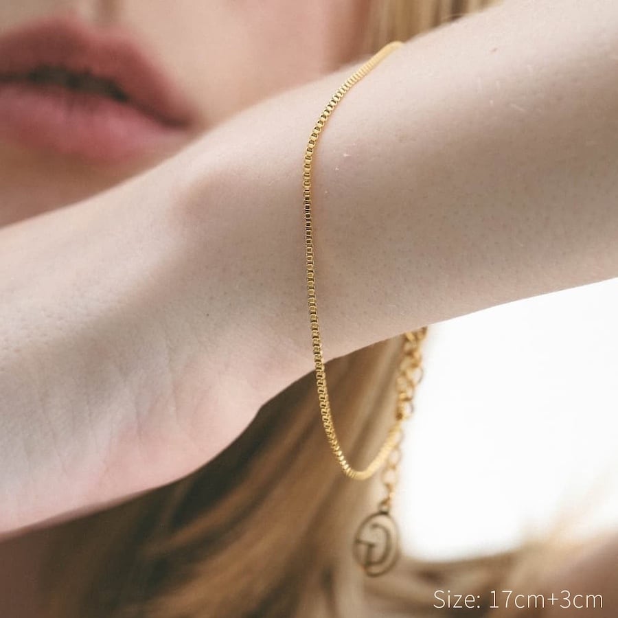 thin venetian bracelet（gold）#b51 | garcia