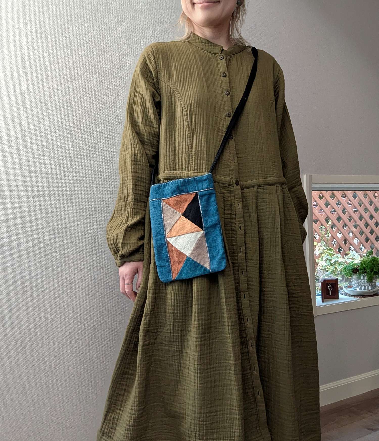 ラオス レンテン族草木染めポシェット ③ ④ | sora to tori