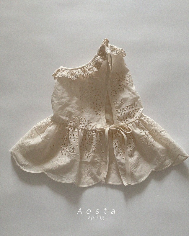 〘即納〙Aosta / Lace Cotton Blouse