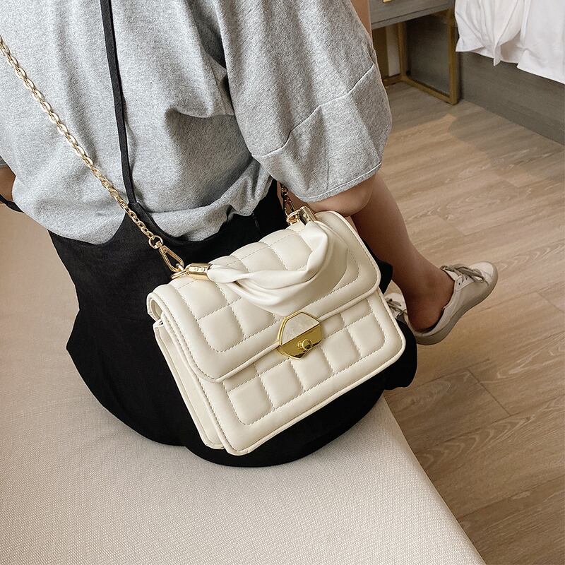 新しい小さなバッグ女性のバッグ2020夏の新しい潮ネット赤チェーン斜め小さな正方形のバッグファッションハンドバッグショルダーバッグ Tiancai_Wing_Bag3235885