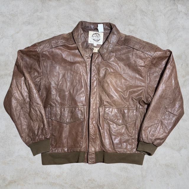 90's G-Ⅲ Design Leather Jacket "A-2 Type"【下北沢店】