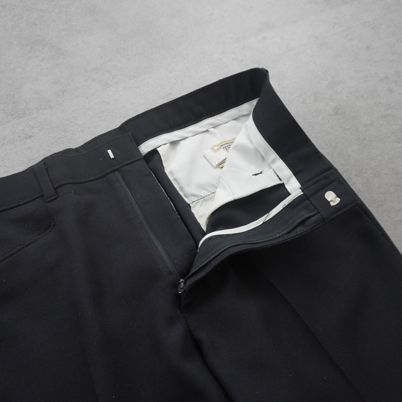 80s Levi's ACTION SLACKS BLACK "made in USA" [W34L27相当] 古着 - 5