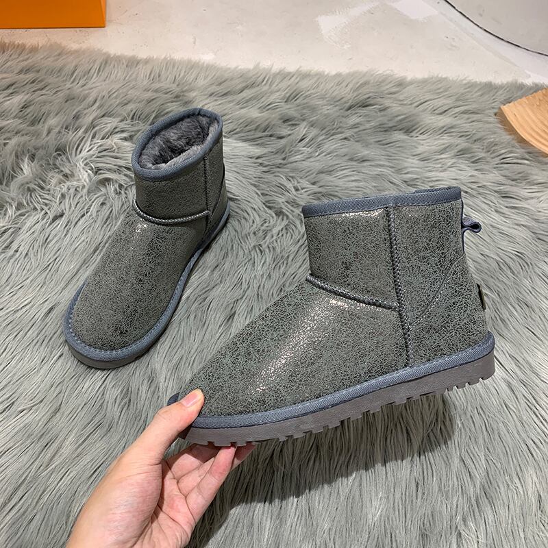 ウィンターレッドソリッド カラーカジュアルブーツ 靴 シューズ コットン 冬物 ソリッドカラー フェイクシューズ43440148800