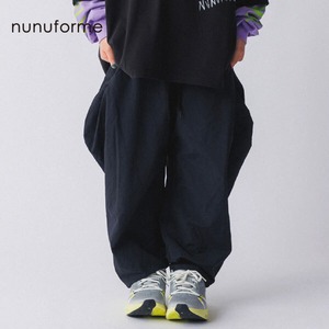nunuforme 11-nf26-649-043/タックパンツ Black