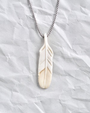 Hand Carved Antler Pendant (M)   |  013