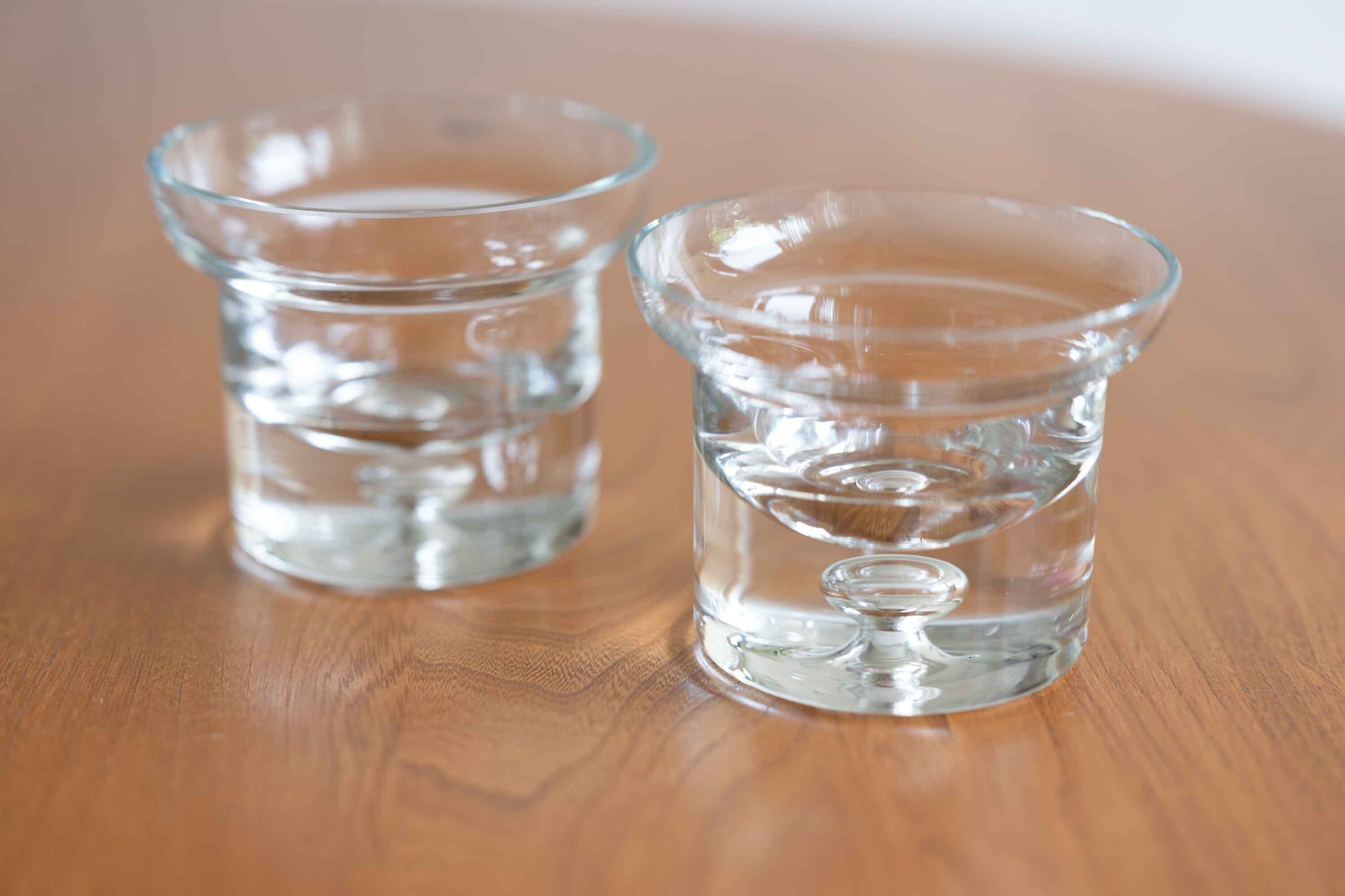 ホルムガード(Holmegaard )ロックグラス 手拭きグラス 1点 ビンテージ品 おまけ付き