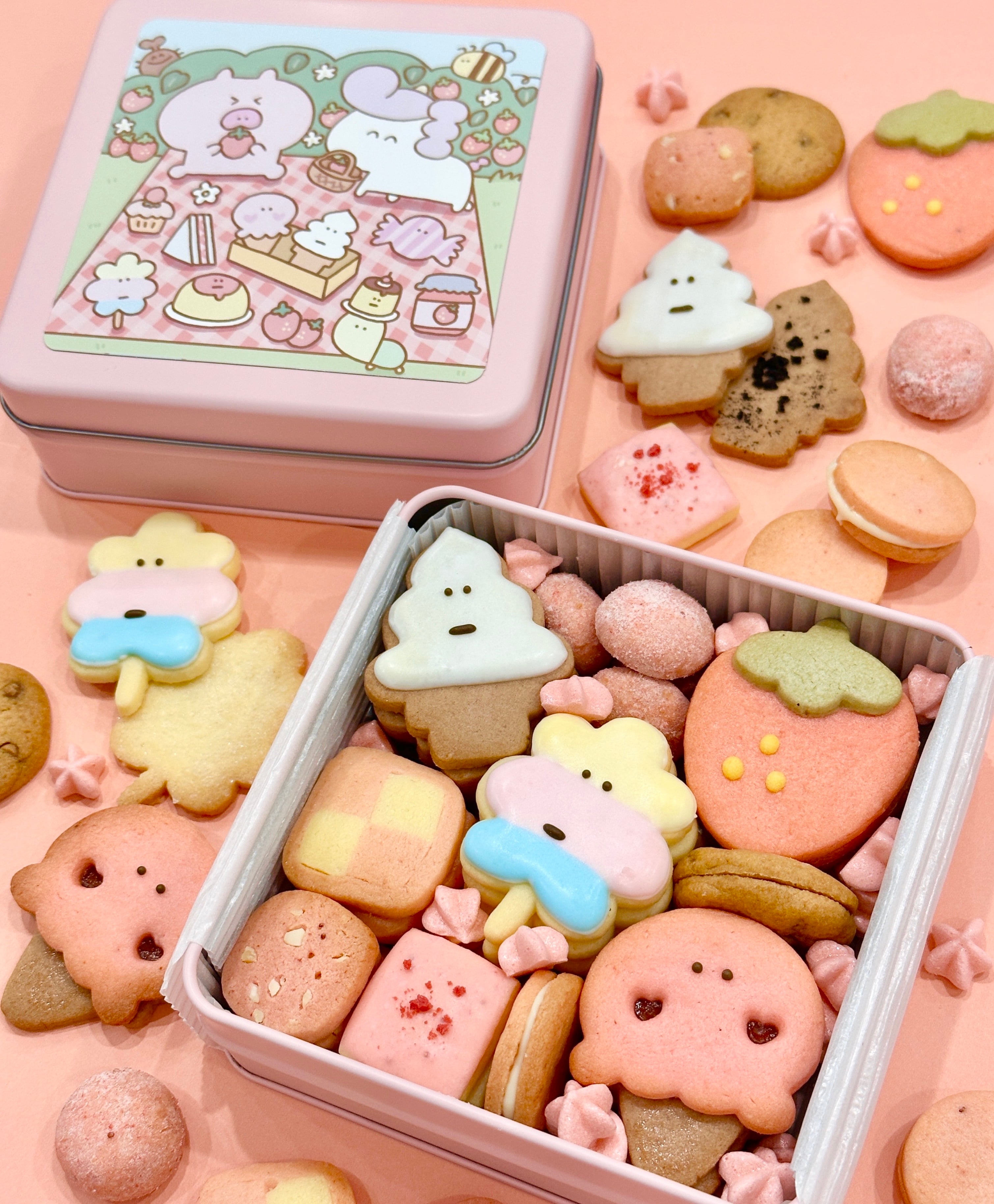 【追加販売分】いちごクッキー缶