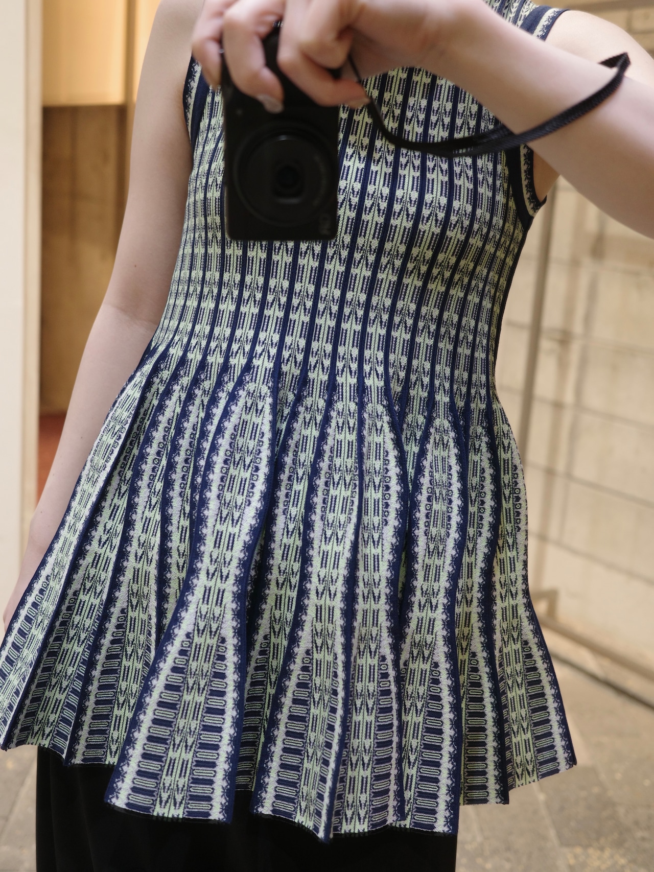 【25SS】Mame Kurogouchi マメ クロゴウチ / Lantern Knitted Volume Top / トップス - 4