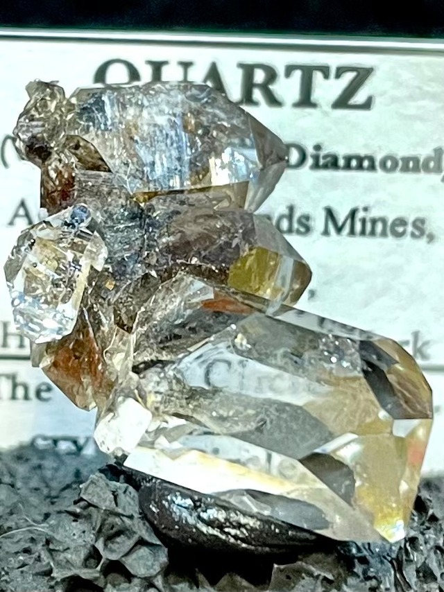 9) 2024デンバー・鉱物B「ハーキマー・ダイヤモンド」