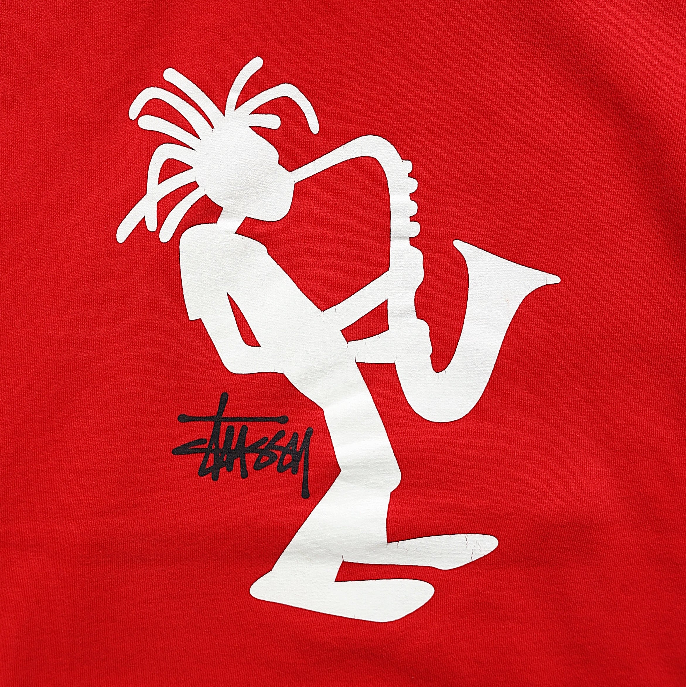 90S STUSSY JAZZMAN PULLOVER HOODIE | CLIMB SENDAI