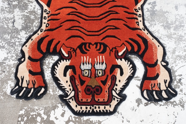 Tibetan Tiger Rug 《Sサイズ•プレミアムウール273》チベタンタイガーラグ