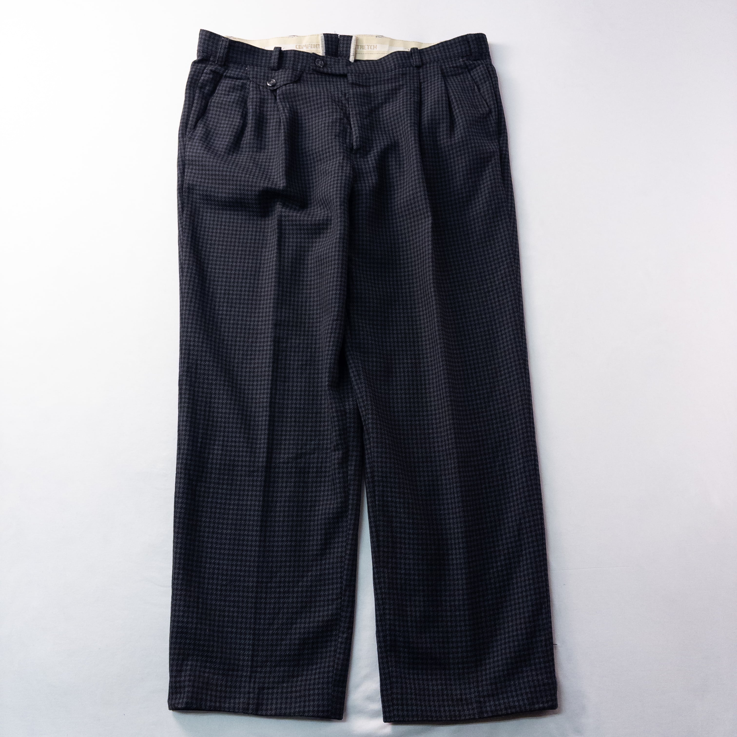 90's Levi's SLATES 3Tuck Wide Slacks MADE IN USA W34 90年代