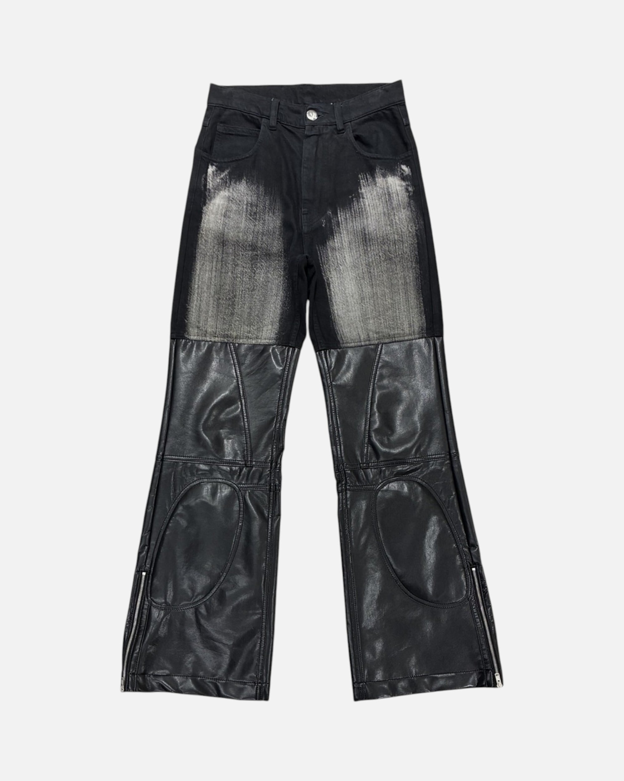 2021SS MARNI coated panel flare pants