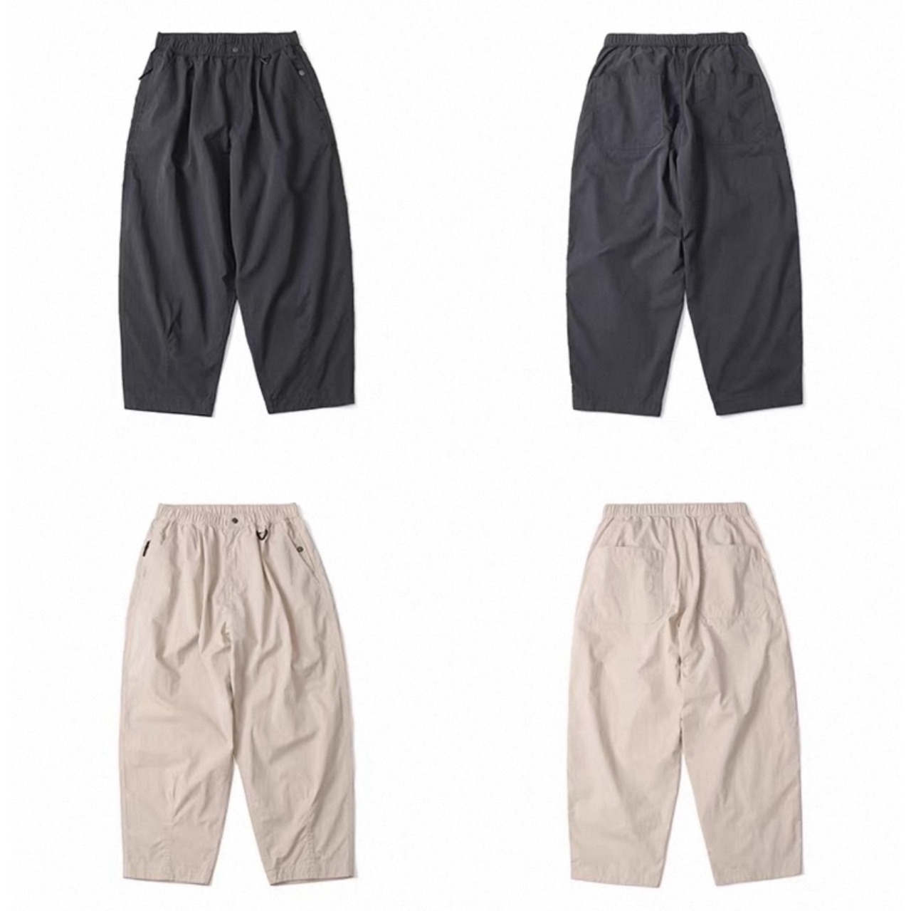 Relaxed fit wide leg pants 1047 - 17