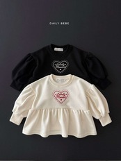 【取寄】Dailybebe ラブリーモーメントT｜秋服｜韓国子供服｜26/AT