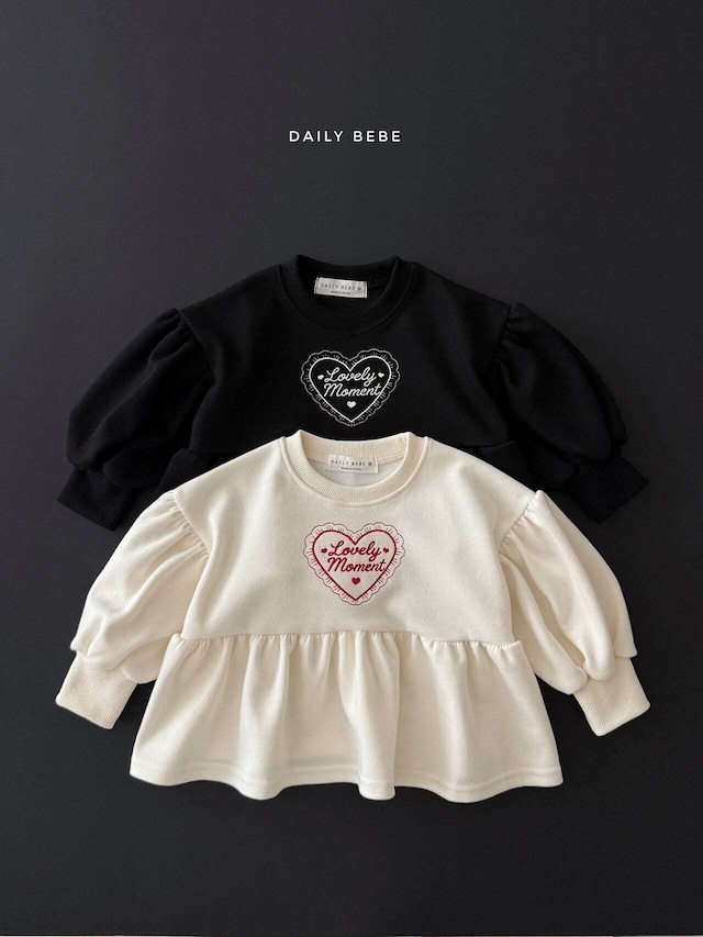 【取寄】Dailybebe ラブリーモーメントT｜秋服｜韓国子供服｜26/AT