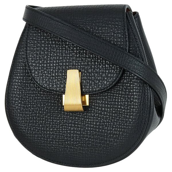 Vintage BOTTEGA VENETA ボッテガヴェネタ ベルトバッグ パルメラート レザー ブラック ゴールド金具 576643 ボディバッグ 超美品