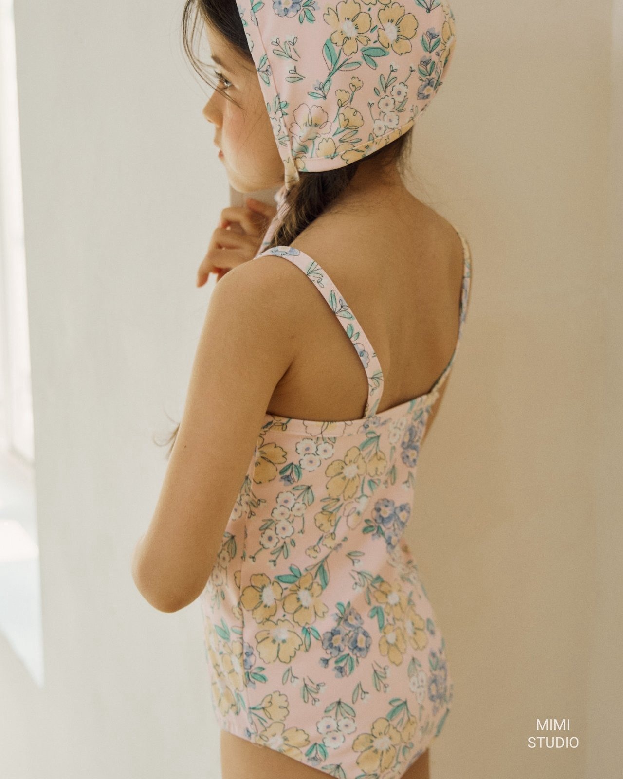 [bymimi] Flower Swimsuit / [바이미미] 플라워수영복
