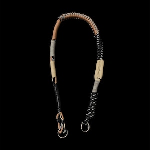 Eueeles (エウエエリス) rope / Brown×Black ショルダー ストラップ