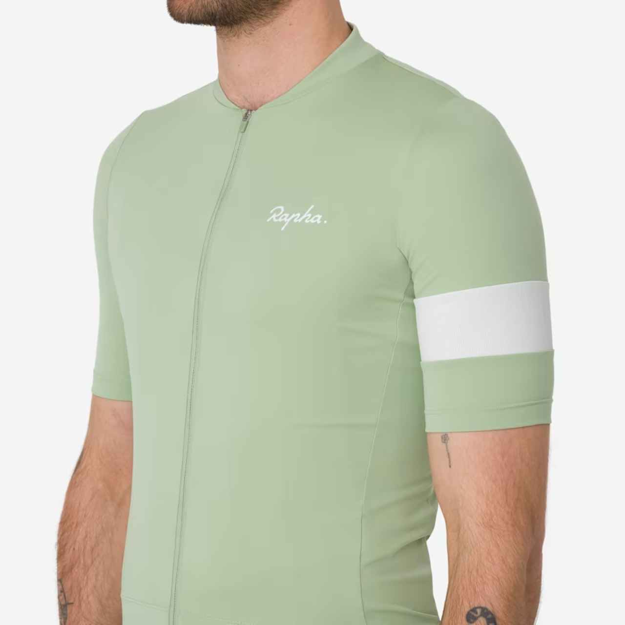 RAPHA MEN'S CORE JERSEY Reseda/White