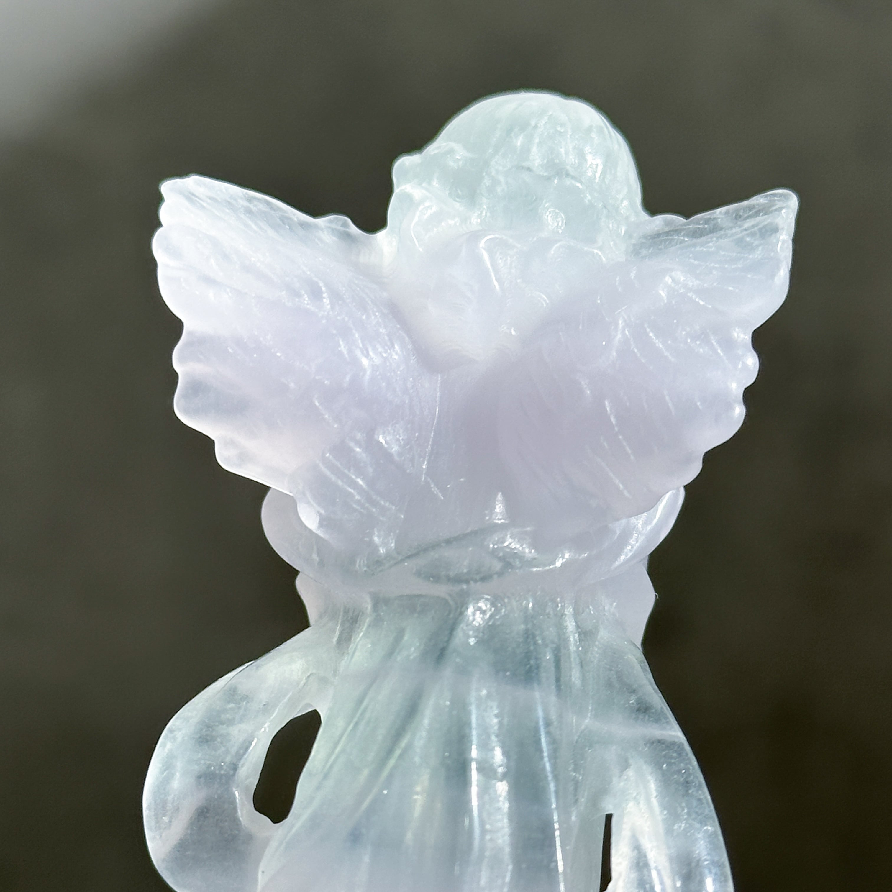 グリーン、ラベンダーフローライト 小さなスイートエンジェル83◇Green