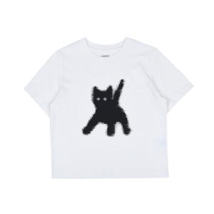 [AEAE] FLASHED CATS EYE CROP T-SHIRTS [White] 正規品 韓国ブランド 韓国通販 韓国代行 韓国ファッション