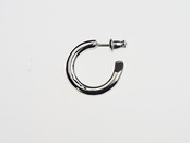 PI-002  Round earring (Small)　線径3.5mm (左耳用)