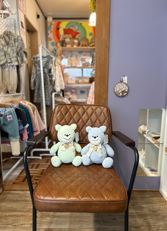 Orikou Bear（good bear)/Large Knitted Stuffed Toy